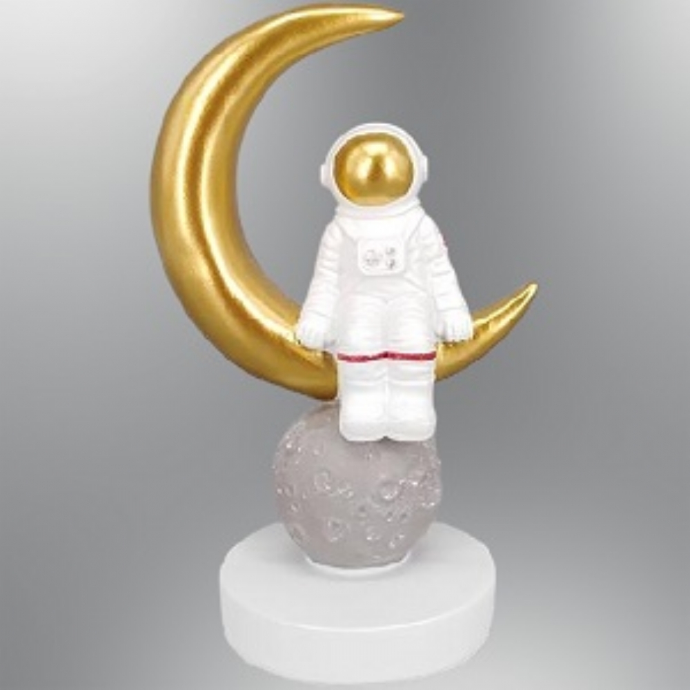 zcan Aydnlatma 1306-9,03 Astronot Biblo 14*8*16.5CM SARI