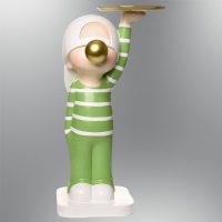 �zcan Ayd�nlatma 1302-2,07 Nino Heykel 34*41.5*73.5CM YE��L