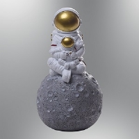 �zcan Ayd�nlatma 1307-3,03 Astronot Biblo Family 10*10*18.4CM
