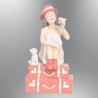 �zcan Ayd�nlatma 1312-3,09 Leydi Biblo 10.2*9.8*18.3CM ORANJ