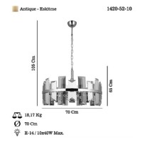 LUCEA 1420-52-10 KANSAS Q70 LK ESKTME AVZE 10XE14