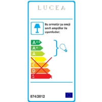 LUCEA 80389-01-W01-CO LENORE APLK E27X1