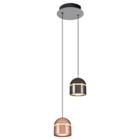 2808-2A,0324 Domm 2Li Mix Sarkt Rose Gold-Platin Mix