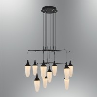 4037-10A ZCAN AYDINLATMA 10X5W LEDL SYAH GVDE SARKIT 4000 K GN III