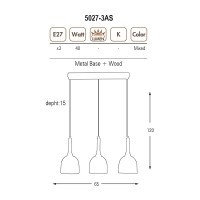 5027-3AS,28 3 L Sral Sarkt Mixed