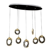 LUCEA 80576-06-L07-CO LANTANA 7 LI YEMEK MASASI LEDLI ESKITME AVIZE 62W 3000K