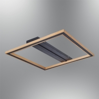 �zcan Ayd�nlatma 1215 Magnet Ray Ah�ap Kare Plafonyer 77*77 Max.200W (1201 uyumlu)