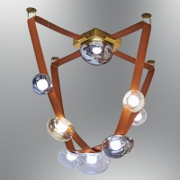 �zcan Ayd�nlatma 3251 �kili G�bekli Kemer 10 Caml� Sark�t 195+200cm