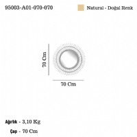 LUCEA MORSE 95003-A01-070-070 K.BOY YUV AHSAP AYNA