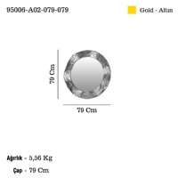 LUCEA 95006-A02-079-079 ROSSO A02 METAL YUV. AYNA