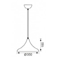 JUPTER EV614 E27*1 SYAH GVDE DEKORATF TEKL SARKIT AVZE AMPUL HARTR