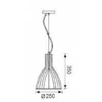 JUPTER EV617 E27*1 SYAH GVDE DEKORATF TEKL SARKIT AVZE AMPUL HARTR