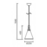 JUPTER EV620 E27*1 BEYAZ GVDE DEKORATF TEKL SARKIT AVZE AMPUL HARTR