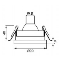 JUPTER JD233 SABIT SPOT PAR16