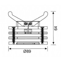 JUPTER JH566 AL ALMINYUM SABIT SPOT