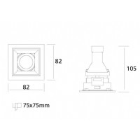 JUPTER JH720 GU10 DUYLU DARK LIGHT SPOT