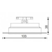 JUPTER JH738 S HAREKETLI EREVESIZ YUVARLAK SPOT