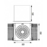 JUPTER LD410 S Birli erevesiz LED Spot 11W (3000 K)