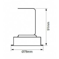 JUPTER LS439 Salyangoz LED Spot 12w 900Lm (3000K)