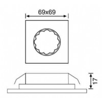 JUPTER LW983 S Merdiven Led Spot 1,5W (3000K) S/A